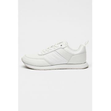 Pantofi sport de piele cu sireturi Pantofi sport de piele cu sireturi