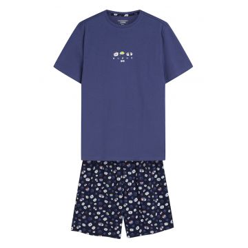 Pijama barbati Sake  albastru XXL Pijama barbati Sake  albastru XXL