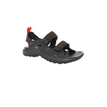 Sandale cu inchidere velcro si detalii contrastante Hedgehog Sandale cu inchidere velcro si detalii contrastante Hedgehog