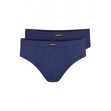 Set 2 perechi chiloti barbati -  Bumbac - Albastru Set 2 perechi chiloti barbati -  Bumbac - Albastru