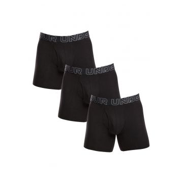 Set de 3 boxeri barbati -  lungi - material bumbac poliester - negru Set de 3 boxeri barbati -  lungi - material bumbac poliester - negru