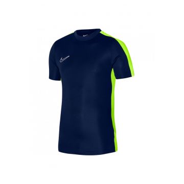 Tricou  Academy 23 DryFit barbati - Galben neon/Bleumarin
