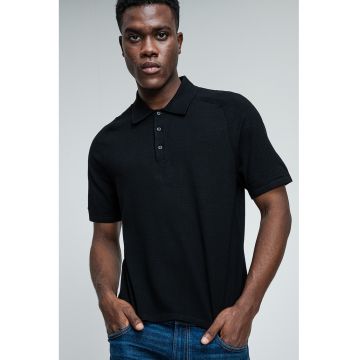 Tricou polo cu model uni Tricou polo cu model uni