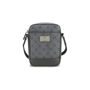 Geanta barbati   - granat - piele ecologica - 14.5 x 19.5 x 5 cm Geanta barbati   - granat - piele ecologica - 14.5 x 19.5 x 5 cm
