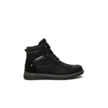Ghete barbati  304661327 - Piele ecologica - Negru - Negru