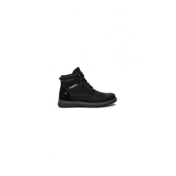 Ghete barbati  304661327 - Piele ecologica - Negru Ghete barbati  304661327 - Piele ecologica - Negru
