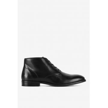 Ghete barbati  5905588775577 - Piele naturala - Negru Ghete barbati  5905588775577 - Piele naturala - Negru