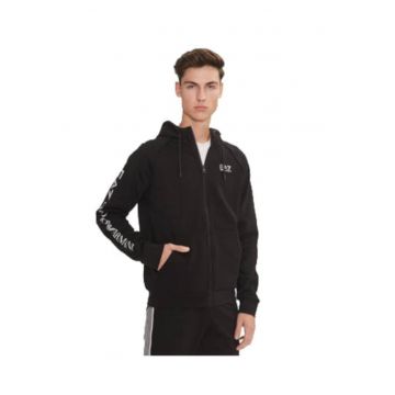 Hanorac barbati 8NPM22 -  Bumbac/Poliester - Negru - Hanorac barbati 8NPM22 -  Bumbac/Poliester - Negru -