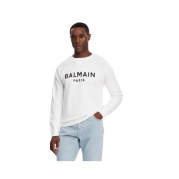 Hanorac barbati DH1JQ005BB65 -  Bumbac/Elastan - Alb - Hanorac barbati DH1JQ005BB65 -  Bumbac/Elastan - Alb -