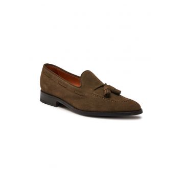 Pantofi barbati -  990220 - Piele intoarsa - Kaki Pantofi barbati -  990220 - Piele intoarsa - Kaki