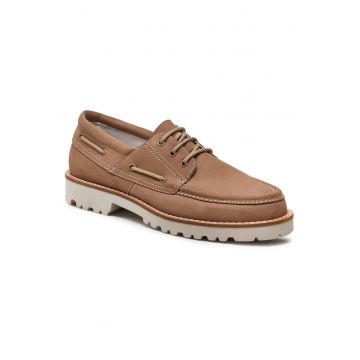Pantofi sport barbati -  27813 - Gri - Piele naturala