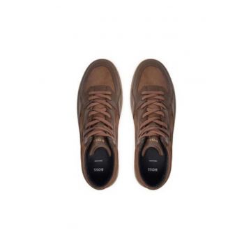 Pantofi sport barbati  304262982 - Piele naturala - 41 EU - Maro