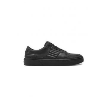 Pantofi sport barbati  304263330 - Piele naturala - Negru - Negru