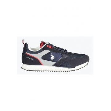 Pantofi sport barbati ETHAN001 cu logo bleumarin Pantofi sport barbati ETHAN001 cu logo bleumarin