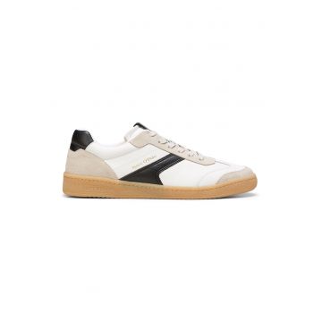 Pantofi sport de piele si piele intoarsa Pantofi sport de piele si piele intoarsa