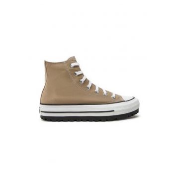 Pantofi  unisex - Bej - Textil - Bej
