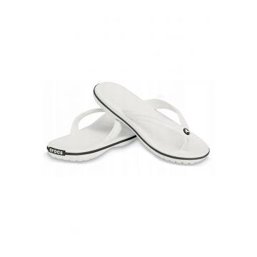 Slapi barbati - ™ Crocband Flip - Material sintetic - Alb