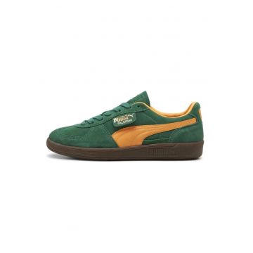 Tenisi barbati -  Palermo 396463 05 - Piele intoarsa - Verde/Portocaliu - Verde/Portocaliu