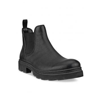 Botine cu glezna joasa pentru barbati  21475401001 - Piele naturala - 46 EU - Negru Botine cu glezna joasa pentru barbati  21475401001 - Piele naturala - 46 EU - Negru