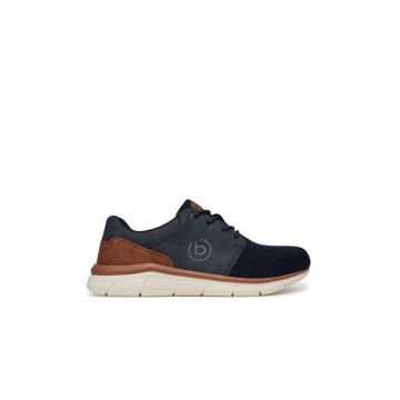 Pantofi barbati  341-AFA01-6900 - Textil - Bleumarin