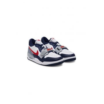 Pantofi sport barbati - CD7069 -  Piele naturala - 45.5 EU - Alb/Bleumarin Pantofi sport barbati - CD7069 -  Piele naturala - 45.5 EU - Alb/Bleumarin
