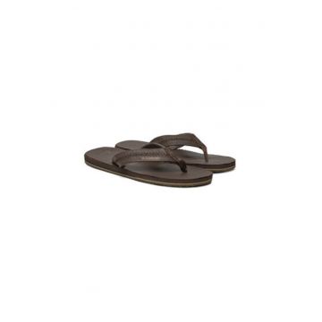 Papuci flip-flop barbati  AQYL101302 - Piele ecologica - 47 EU - Maro Papuci flip-flop barbati  AQYL101302 - Piele ecologica - 47 EU - Maro