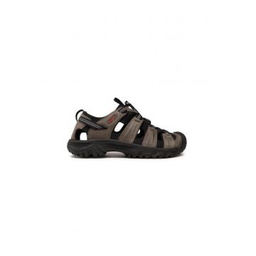 Sandale barbati  1022428 - Piele naturala - Gri Sandale barbati  1022428 - Piele naturala - Gri