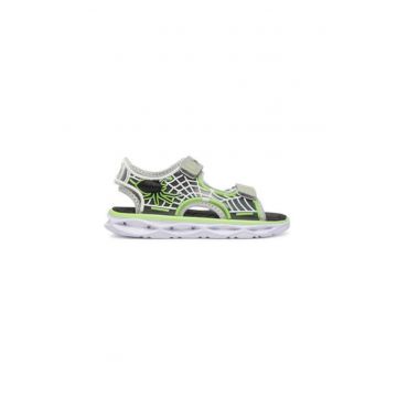 Sandale barbati  7974111 - Piele ecologica - Gri Sandale barbati  7974111 - Piele ecologica - Gri