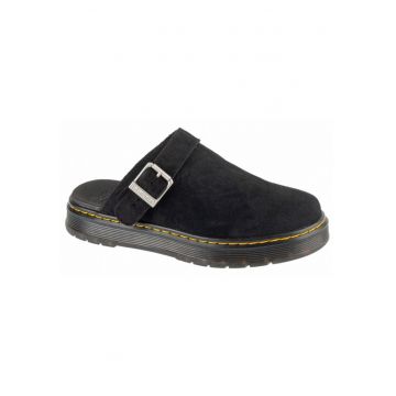 Slapi  Brookline - piele intoarsa - negru Slapi  Brookline - piele intoarsa - negru