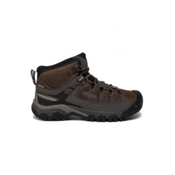 Bocanci trekking barbati  1017786 - Piele naturala - Maro/Negru Bocanci trekking barbati  1017786 - Piele naturala - Maro/Negru