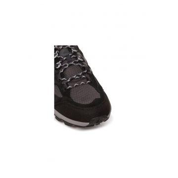 Bocanci trekking barbati  A64089 - Piele naturala - Negru Bocanci trekking barbati  A64089 - Piele naturala - Negru