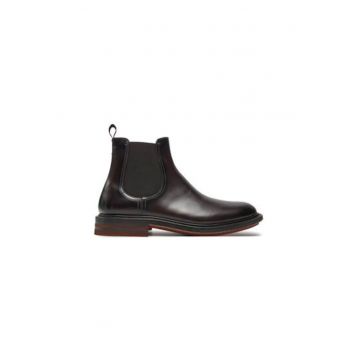 Botine cu glezna joasa barbati  FU0981.A03PMLAPF - Piele naturala - Maro Botine cu glezna joasa barbati  FU0981.A03PMLAPF - Piele naturala - Maro
