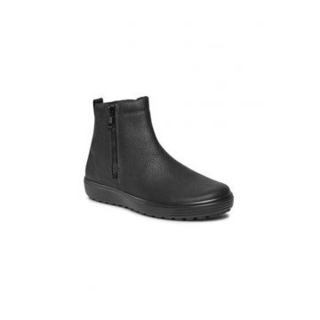 Botine cu glezna joasa pentru barbati  45031401001 - Piele naturala - 46 EU - Negru Botine cu glezna joasa pentru barbati  45031401001 - Piele naturala - 46 EU - Negru