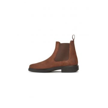 Botine cu glezna joasa pentru barbati  50022402667 - Piele naturala - Maro Botine cu glezna joasa pentru barbati  50022402667 - Piele naturala - Maro