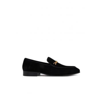 Mocasini barbati  13963736 - Piele naturala - Negru