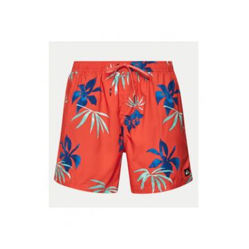 Pantaloni scurti de baie  sintetici - rosii - Pantaloni scurti de baie  sintetici - rosii -