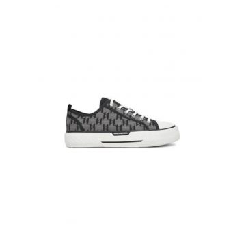 Pantofi sport barbati - KL50425 -  Textil - Negru Pantofi sport barbati - KL50425 -  Textil - Negru