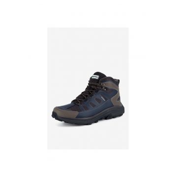 Pantofi sport pentru barbati  textil - bleumarin/maro - Pantofi sport pentru barbati  textil - bleumarin/maro -