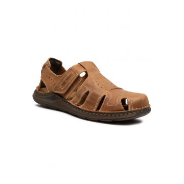 Sandale barbati  27101 - Piele naturala - 40 EU - Maro Sandale barbati  27101 - Piele naturala - 40 EU - Maro