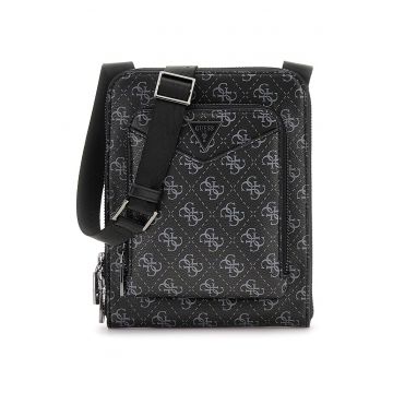 Geanta crossbody din piele ecologica cu model logo Siena Geanta crossbody din piele ecologica cu model logo Siena