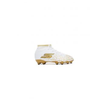 Ghete de fotbal barbati  304639661 - Piele ecologica - Alb Ghete de fotbal barbati  304639661 - Piele ecologica - Alb