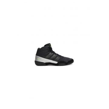 Pantofi inalti din material textil si sireturi pentru box Pantofi inalti din material textil si sireturi pentru box