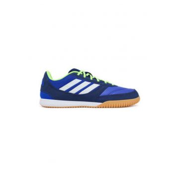 Pantofi sport pentru fotbal cu logo din piele naturala