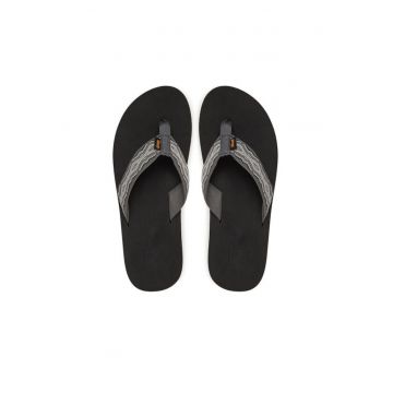 Papuci flip-flop barbati  4168 - Textil - Gri - Gri