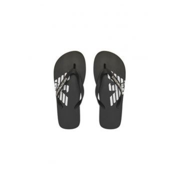 Papuci flip-flop barbati  XVQS08 XN746 - Sintetic - Negru Papuci flip-flop barbati  XVQS08 XN746 - Sintetic - Negru