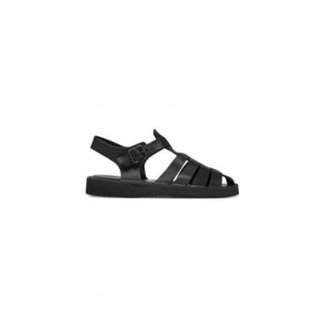 Sandale unisex  D038 - Piele naturala - Negru Sandale unisex  D038 - Piele naturala - Negru