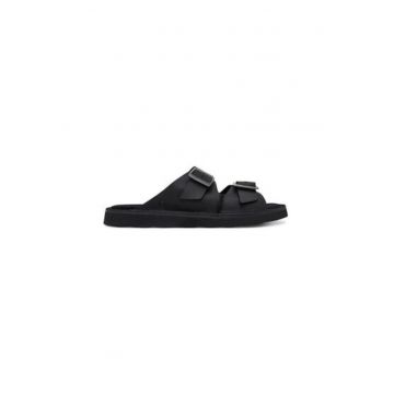 Slapi barbati  26180885 - Piele naturala - Negru Slapi barbati  26180885 - Piele naturala - Negru