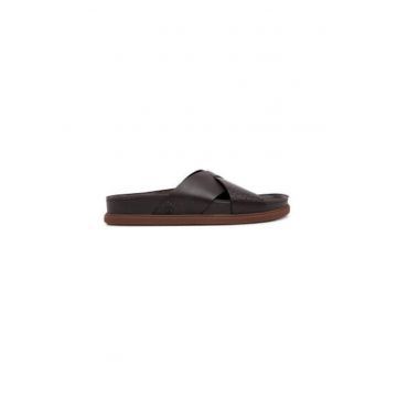 Slapi barbati  26180888 - Piele naturala - Maro Slapi barbati  26180888 - Piele naturala - Maro