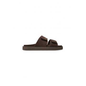 Slapi barbati  50102 510/701 - Piele naturala - Maro Slapi barbati  50102 510/701 - Piele naturala - Maro