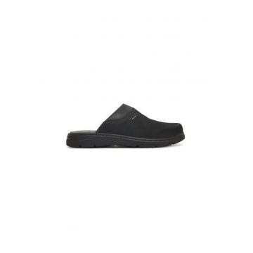 Slapi barbati  57908 - Piele naturala - Negru Slapi barbati  57908 - Piele naturala - Negru